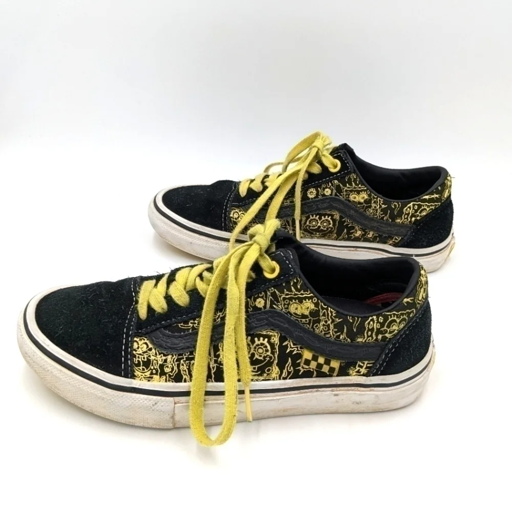 Vans SpongeBob Gigliotti Skateboarding Shoe Sneaker 5 Men